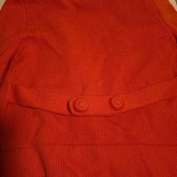 J Crew Orange Cardigan Sweater - Picture 3 of 3